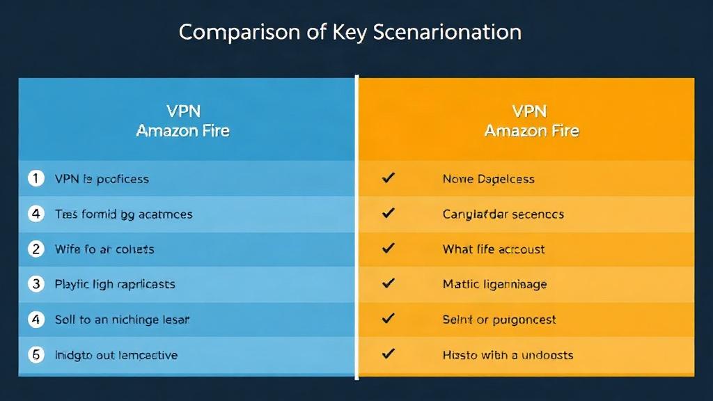 VPN для Amazon Fire. Сравнение ключевых сценариев VPN для Amazon Fire. Сравнение ключевых сценариев